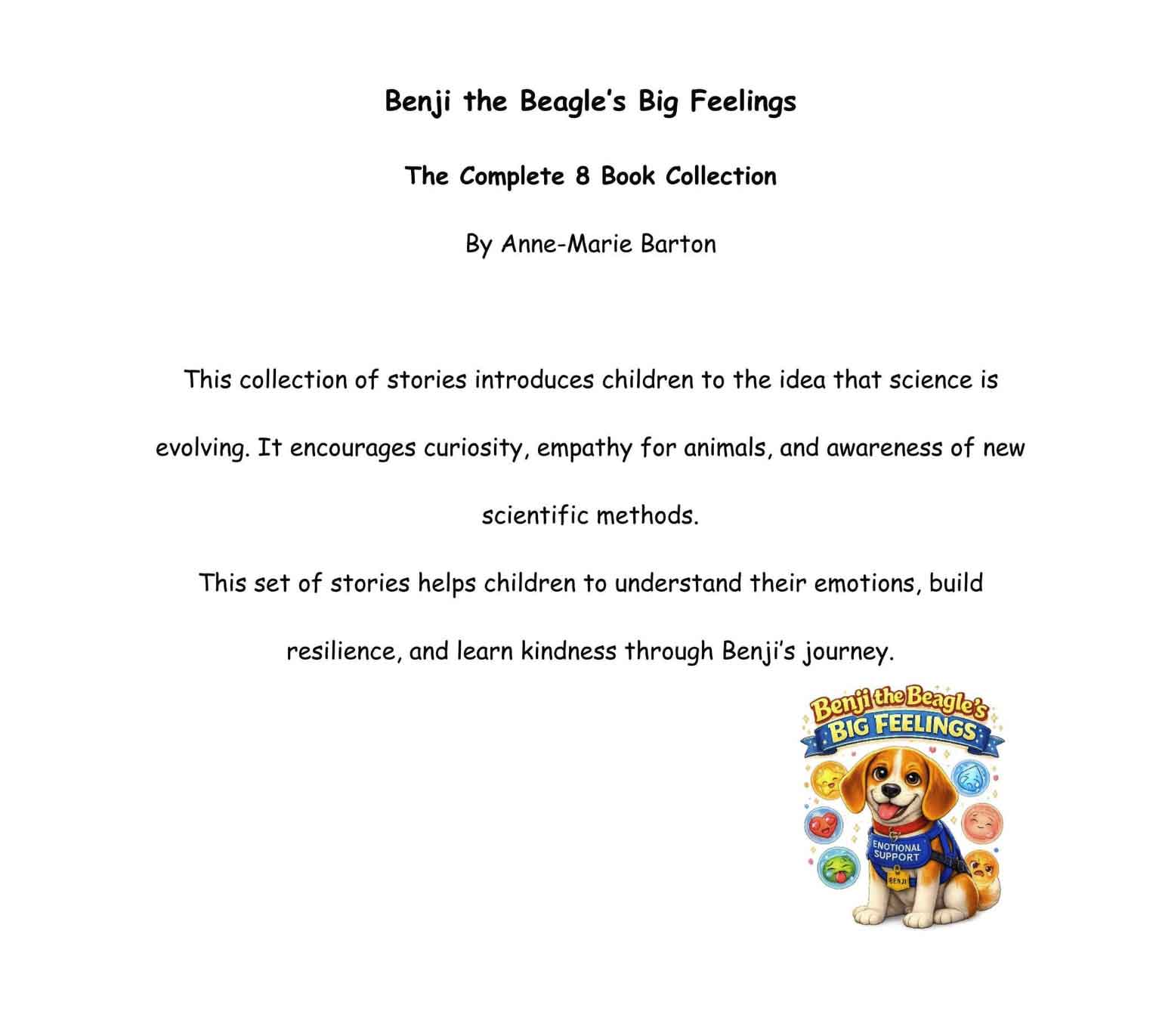 Benji the Beagle's Big Feelings - The Complete Stories 