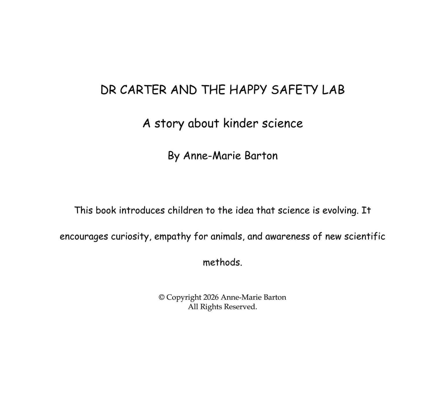 Dr Carter and the Happy Safety Lab - page 1